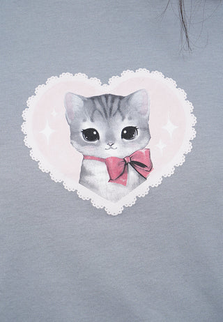 Áo Thun Nữ tay Ngắn In Họa Tiết