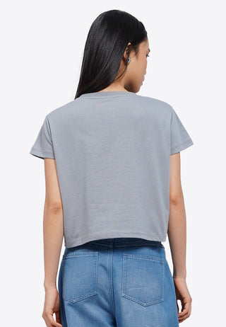 Áo Thun Nữ tay Ngắn In Họa Tiết