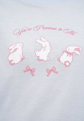 Áo Thun Nữ tay Ngắn In Họa Tiết