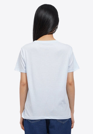 Áo Thun Nữ tay Ngắn In Họa Tiết