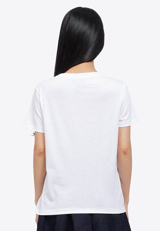 Áo Thun Nữ tay Ngắn In Họa Tiết