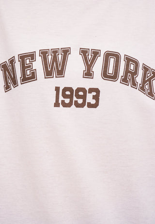 Áo Thun Cổ Tròn In Họa Tiết