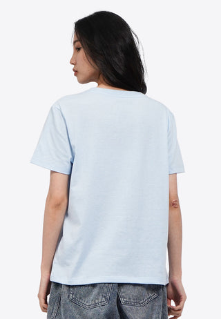 Áo Thun Cổ Tròn In Họa Tiết