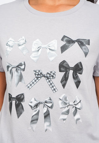 Áo Thun Cổ Tròn In Họa Tiết