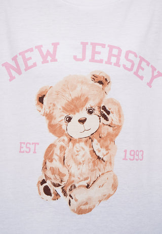 Áo Thun Cổ Tròn In Họa Tiết