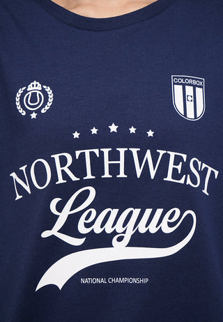 Áo Thun Cổ Tròn In Họa Tiết