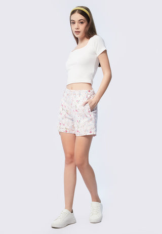 Áo Thun Croptop Cổ Vuông