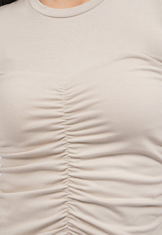 Áo Thun Nhún Trước Ngực