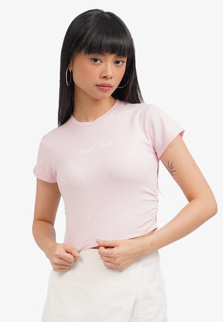 Colorbox Áo Thun Croptop In Họa Tiết