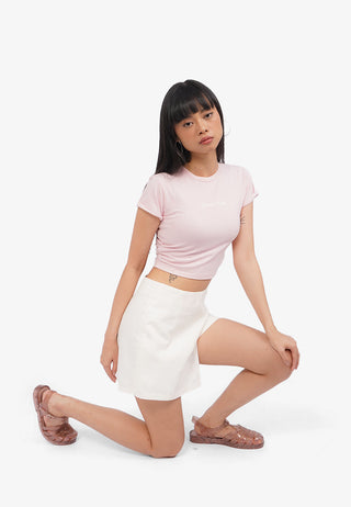 Colorbox Áo Thun Croptop In Họa Tiết