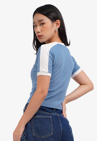 Áo Thun In Họa Tiết Croptop