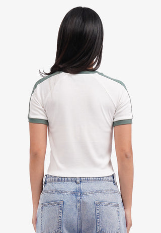 Áo Thun In Họa Tiết Croptop