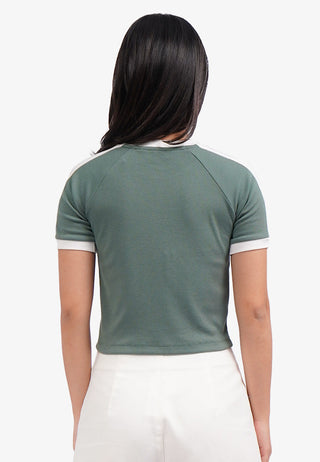 Áo Thun In Họa Tiết Croptop