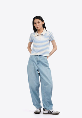 Áo Polo Kẻ Sọc