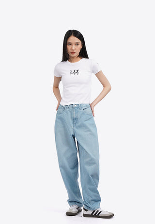 Áo Thun Vạt Bất Đối Xứng