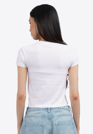 Áo Thun Vạt Bất Đối Xứng