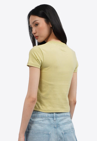 Áo Thun Vạt Bất Đối Xứng