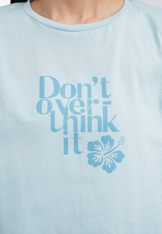 Áo Thun In Họa Tiết Viền Ren