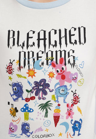 Áo Thun Ôm Ngắn Tay In họa Tiết