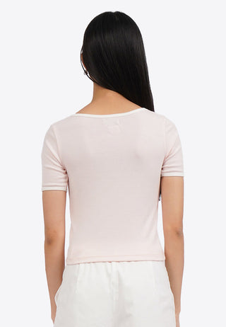 Áo Thun Cổ Vuông