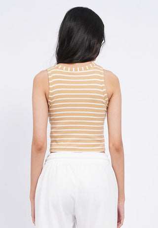 Áo Tank Top Croptop Kẻ Ngang