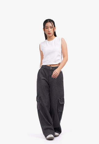 Áo Ba Lỗ Rút Dây Hai Bên Hông