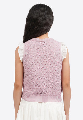 Áo Vest Nữ Dệt Kim