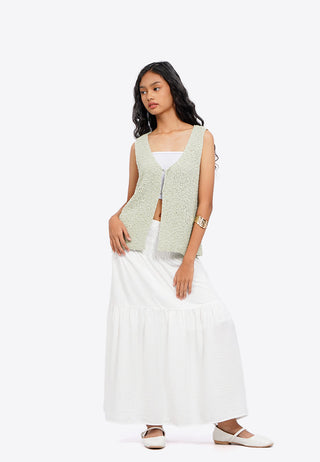 Áo Vest Nữ Dệt Kim
