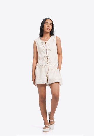 Áo Vest Nữ Thắt Nút