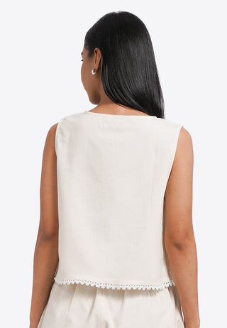 Áo Vest Nữ Thắt Nút