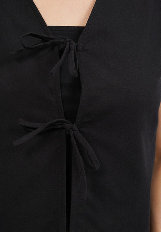 Áo Vest Nữ Thắt Nút