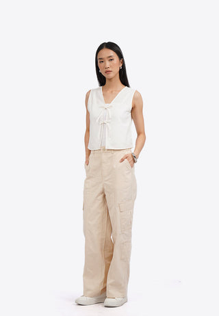 Áo Vest Nữ Thắt Nút