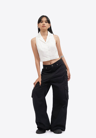 Áo Vest Halter Nữ