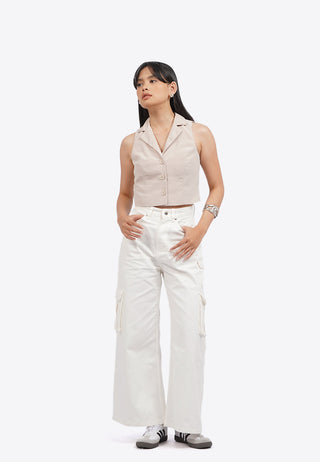 Áo Vest Halter Nữ