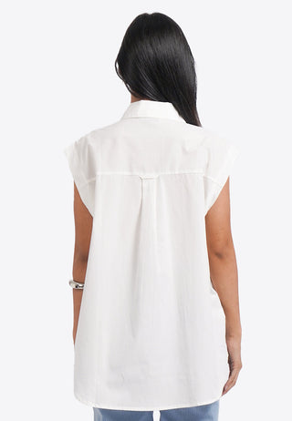 Áo Sơ Mi Sát Nách Dáng Dài