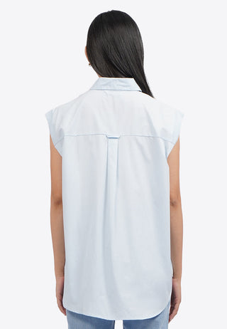 Áo Sơ Mi Sát Nách Có Túi