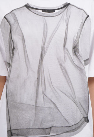 Áo Thun Nữ Oversize Tay Ngắn In Họa Tiết