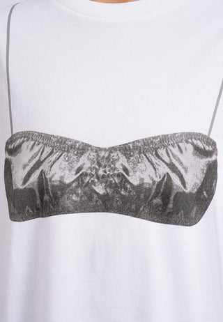 Áo Thun Nữ Oversize Tay Ngắn In Họa Tiết