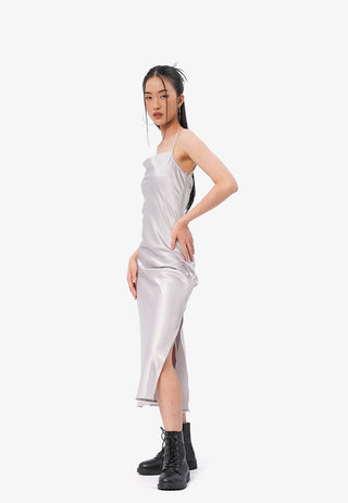 Đầm Hai Dây Sleep- Dress Satin
