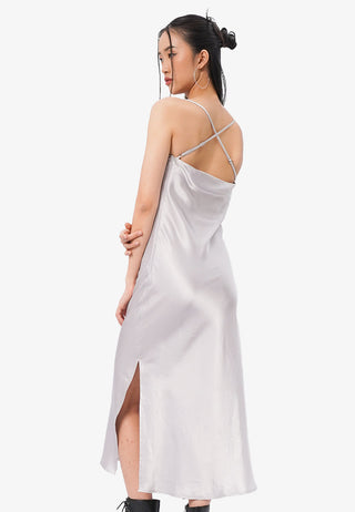 Đầm Hai Dây Sleep- Dress Satin