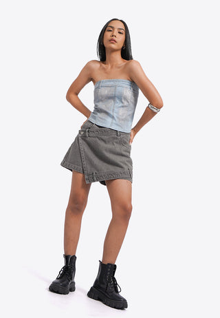Áo Ống Denim