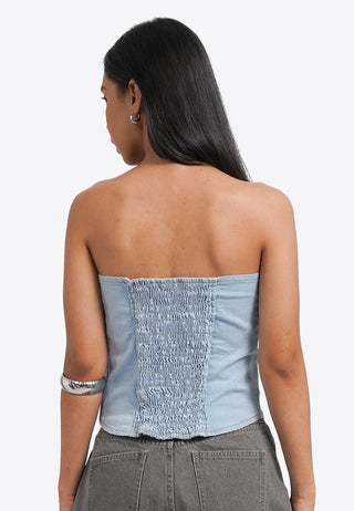 Áo Ống Denim