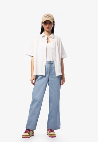 Áo Sơ Mi Oversize Ngắn Tay