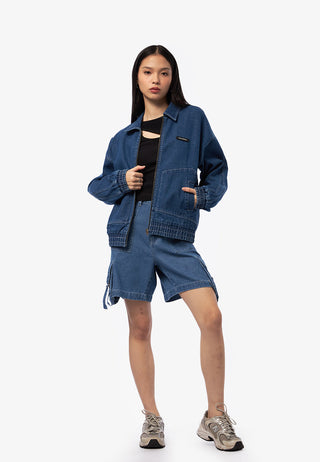 Áo Khoác Bomber Denim