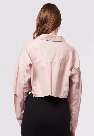 Áo khoác Denim Colorbox - Hồng